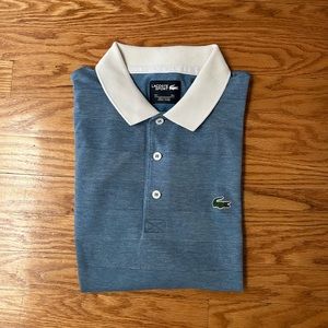White collar Lacoste polo size - 5/L